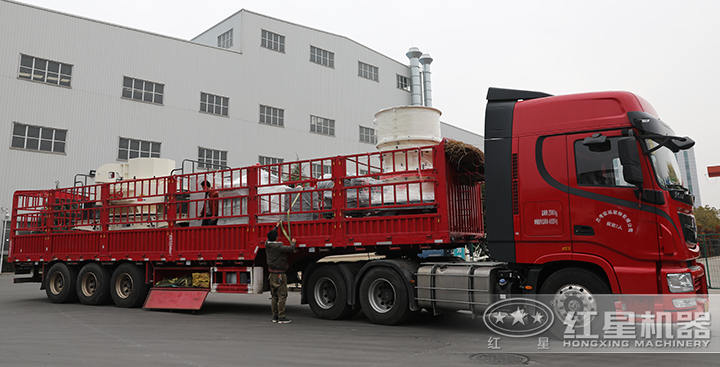 圓錐破碎機裝車、發(fā)貨