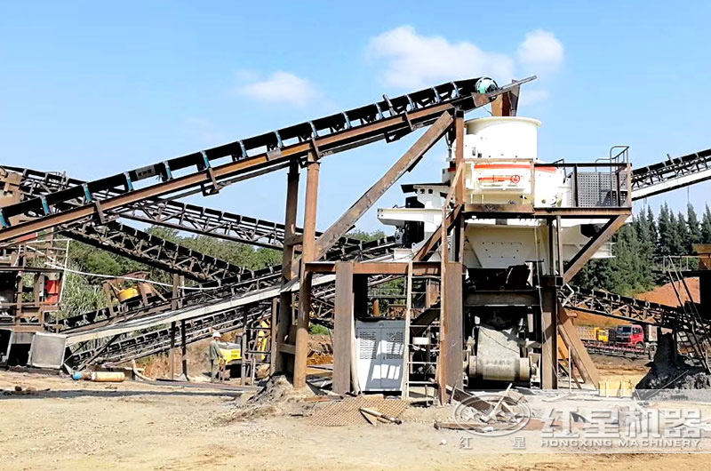 制砂機(jī)成品粒型好，成品多用于建筑工程，道路基建